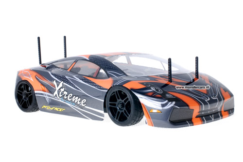 Himoto 1:10 Lamborghini Orange Carbon